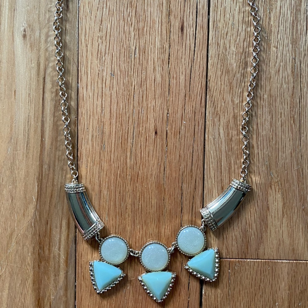 Forever 21 Gold Statement Necklace